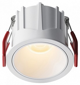Встраиваемый светильник Maytoni Alfa LED белый арт. DL043-01-10W2.7K-RD-W