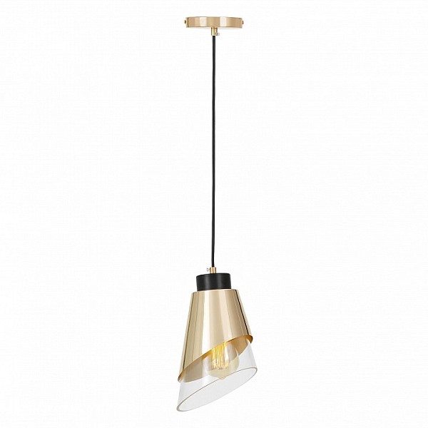 Подвесной светильник LUMINA DECO Fabro золото арт. LDP 7013-1 F.GD+PR