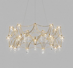 Подвесная люстра Bogate's  латунь арт. 90401 LED