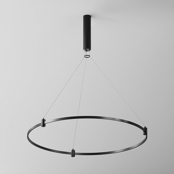 Подвес для трека Maytoni Accessories for tracks Flarity черный арт. TRA154SW-BB-R-B