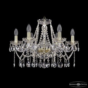 Подвесная люстра Bohemia Ivele Crystal 1413 золото арт. 1413/6/200 G