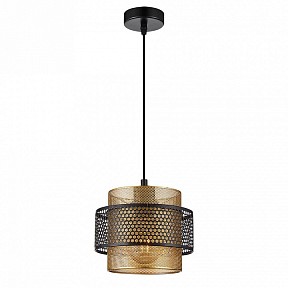 Подвесной светильник Arte Lamp Grid золото арт. A7069SP-1GO