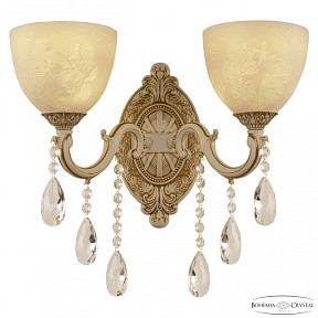 Бра Bohemia Ivele Crystal AL7801 белый арт. AL7801B10/2/175 B WMG P1 U Pair