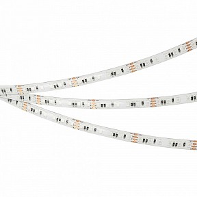 Лента светодиодная Arlight A120 RGB 24V 8mm 12 W/m IP20-IP67 белый арт. 042906