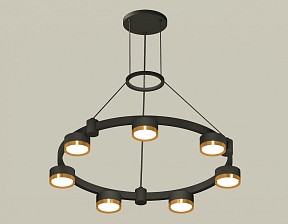 Подвесная люстра Ambrella Light XR черный арт. XR92051502