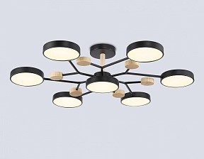 Люстра на штанге Ambrella Light FL дерево арт. FL4866