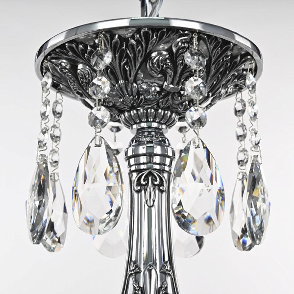 Подвесная люстра Bohemia Ivele Crystal AL7901 никель арт. AL79101/8/250 A NB