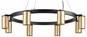 Подвесная люстра Lightstar Rullo черный арт. LR018408