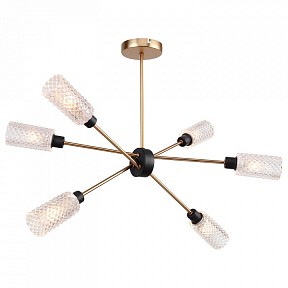 Люстра на штанге LGO Ouachita бронза арт. GRLSP-8277