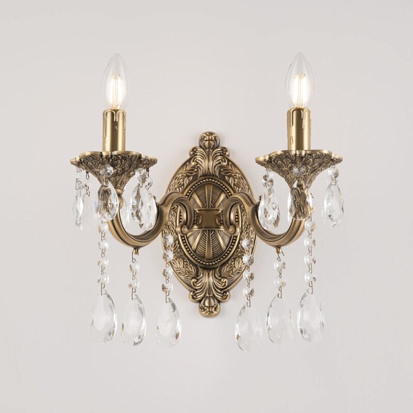 Бра Bohemia Ivele Crystal AL7801 золото арт. AL7801B10/2/175 A FP