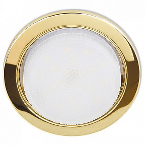 Встраиваемый светильник Jazzway Pgx 53 золото арт. 1016867