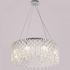 Подвесная люстра ILLUMICO IL5051 хром арт. IL5051-600PZF-25 CH ELITE