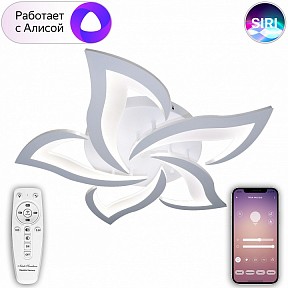 Потолочная люстра Natali Kovaltseva Smart home белый арт. LED LAMPS 81212
