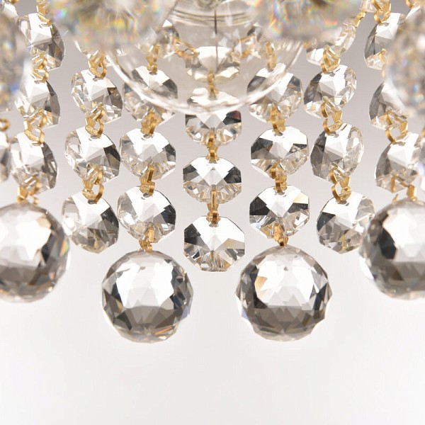 Подвесной светильник Bohemia Ivele Crystal 1478 золото арт. 14781P/22 G Balls