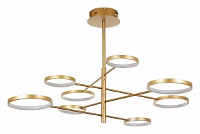 Люстра на штанге MyFar Eva золото арт. MR1221-8CL