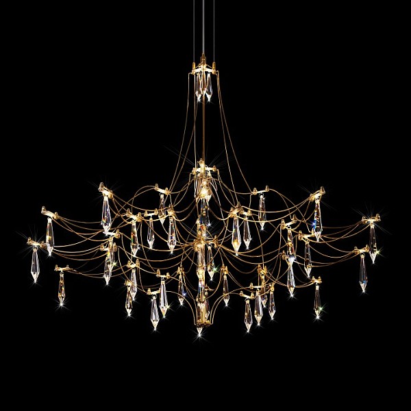 Подвесная люстра Loft it Mira золото арт. 10588/800 Gold Asfour