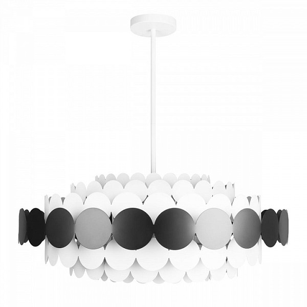 Люстра на штанге Loft it Juicy белый арт. 10310/M Black