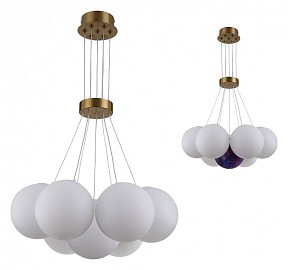Подвесная люстра Kink Light Алди бронза арт. 08475-7,20