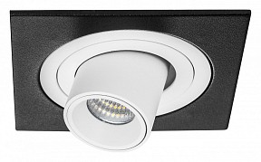Встраиваемый светильник Lightstar Intero черный арт. i517162