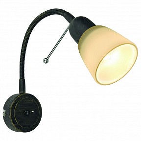 Бра Arte Lamp Lettura коричневый арт. A7009AP-1BR