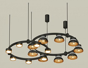 Подвесная люстра Ambrella Light XR черный арт. XR92091110