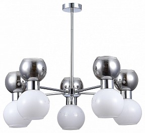 Люстра на штанге EVOLUCE Thonet серый арт. SLE1138-102-10