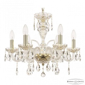 Подвесная люстра Bohemia Ivele Crystal 118 золото арт. 118/6/165 G
