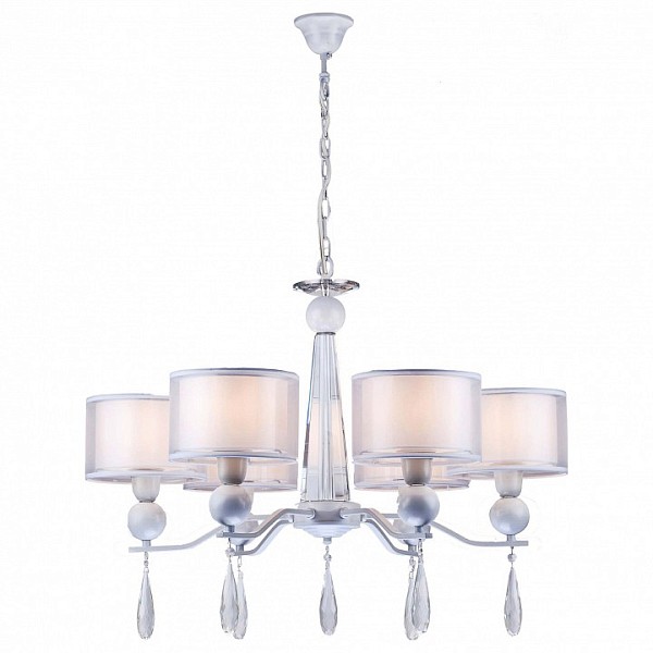Подвесная люстра Arti Lampadari Rufina белый арт. Rufina E 1.1.6.600 W