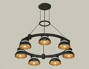 Подвесная люстра Ambrella Light XR черный арт. XR92051402
