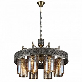 Подвесная люстра Citilux Эмир бронза арт. CL467183