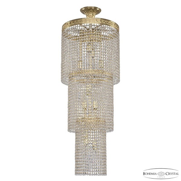Потолочная люстра Bohemia Ivele Crystal 8330 золото арт. 83301/40IV-100 G