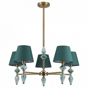 Люстра на штанге Lumion VERMONT зеленый арт. 8275/5