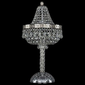Настольная лампа декоративная Bohemia Ivele Crystal 1927 металл арт. 19271L4/H/25IV Ni