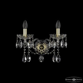 Бра Bohemia Ivele Crystal 1413 золото арт. 1413B/2/165/XL G