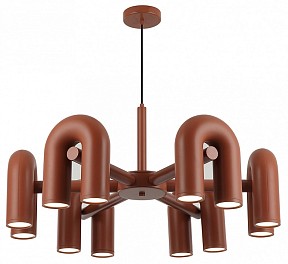 Подвесная люстра Kink Light Канти коричневый арт. 08465-6,06