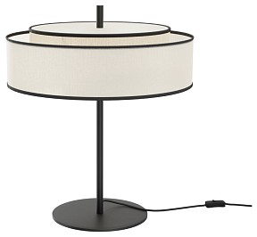 Настольная лампа декоративная Maytoni Бергамо черный арт. MOD613TL-02W
