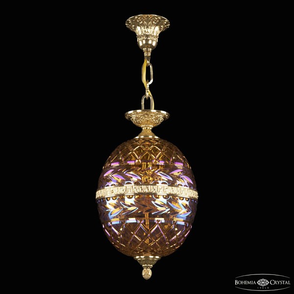 Подвесная люстра Bohemia Ivele Crystal 5680 золото арт. 5680/22 G Shampan/M-1F