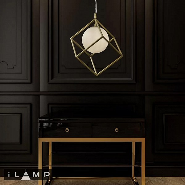 Подвесной светильник iLamp Golden золото арт. P2483-1S GD