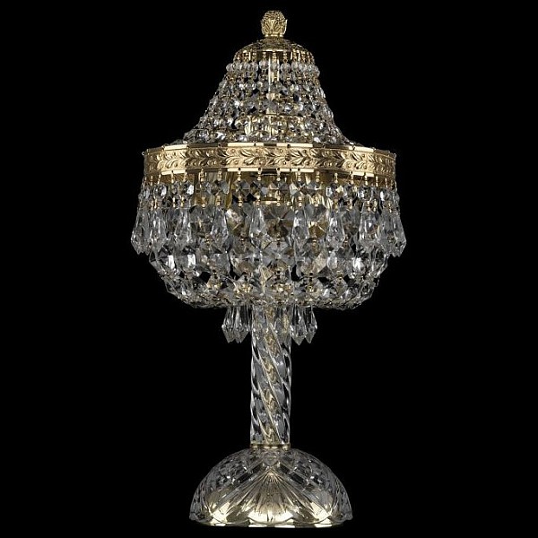 Настольная лампа декоративная Bohemia Ivele Crystal 1927 золото арт. 19271L4/H/20IV G