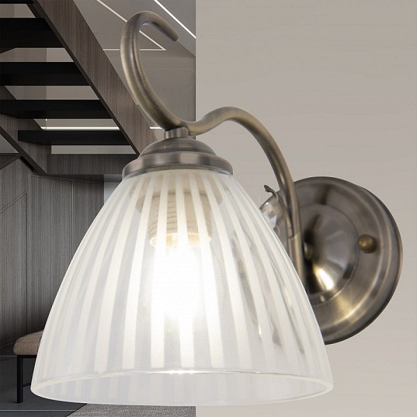 Бра Arte Milano Amalfi-8656 бронза арт. 338656/1W AB