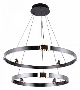 Подвесная люстра Arte Lamp Cesare черный арт. A1993SP-64BK