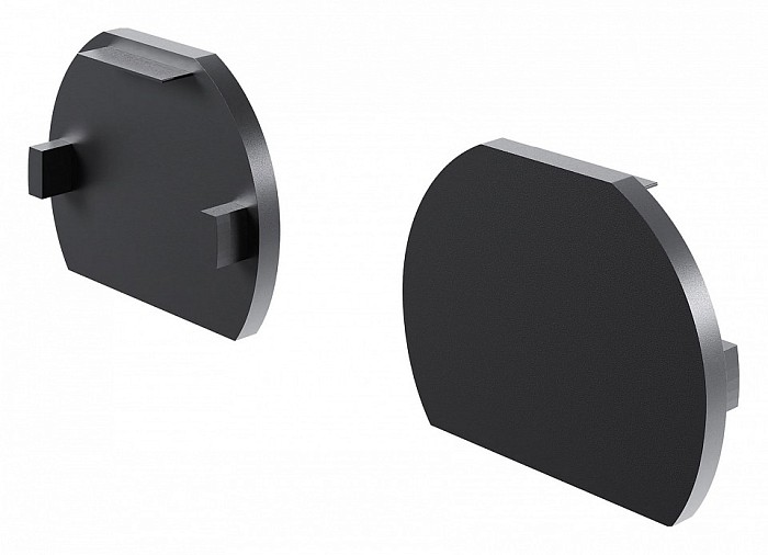 Заглушка Maytoni Accessories for tracks Exility черный арт. TRAM034EC-R-41B