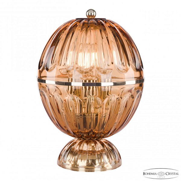 Подвесная люстра Bohemia Ivele Crystal 5480 золото арт. 5480L/18 G Amber/M-1H