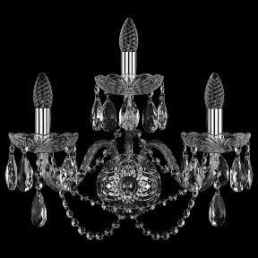 Бра Bohemia Ivele Crystal 1400 никель арт. 1402B/2+1/195XL/Ni