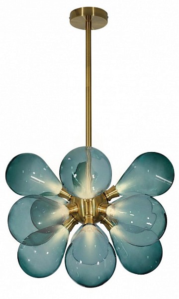 Люстра на штанге Loft it Miracle желтый арт. 10130/12 Blue