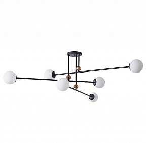 Люстра на штанге Inodesign Jesi черный арт. INO_40.1395