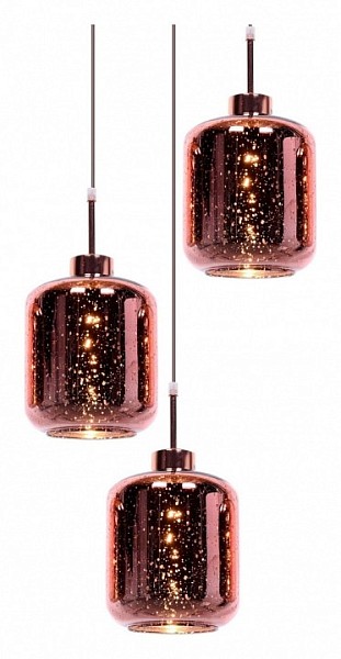 Подвесной светильник LUMINA DECO Alacosmo золото арт. LDP 6811-3 RD R.GD