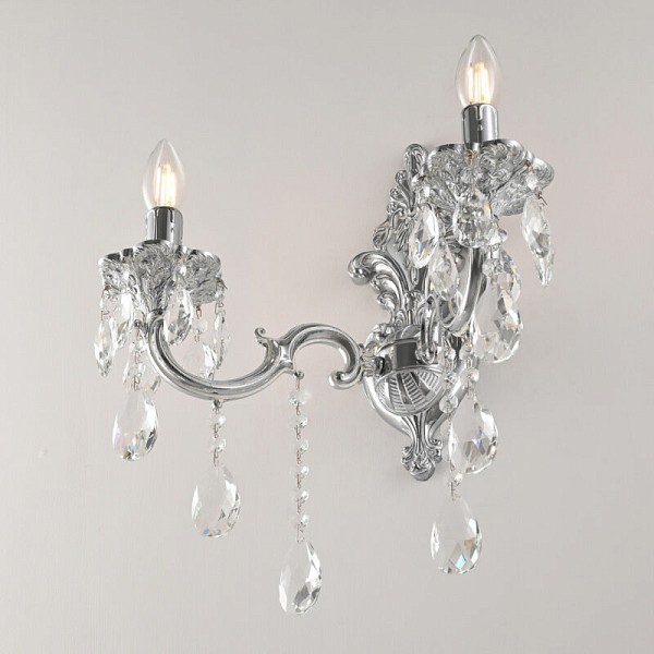 Бра Bohemia Ivele Crystal AL7801 никель арт. AL7801B14/2/175 B NW