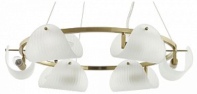 Подвесная люстра Lumion Fioro медь арт. 6571/6