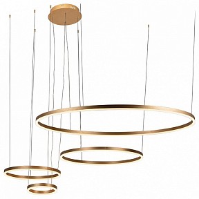 Подвесной светильник Loft it Ring золото арт. 10017/4M